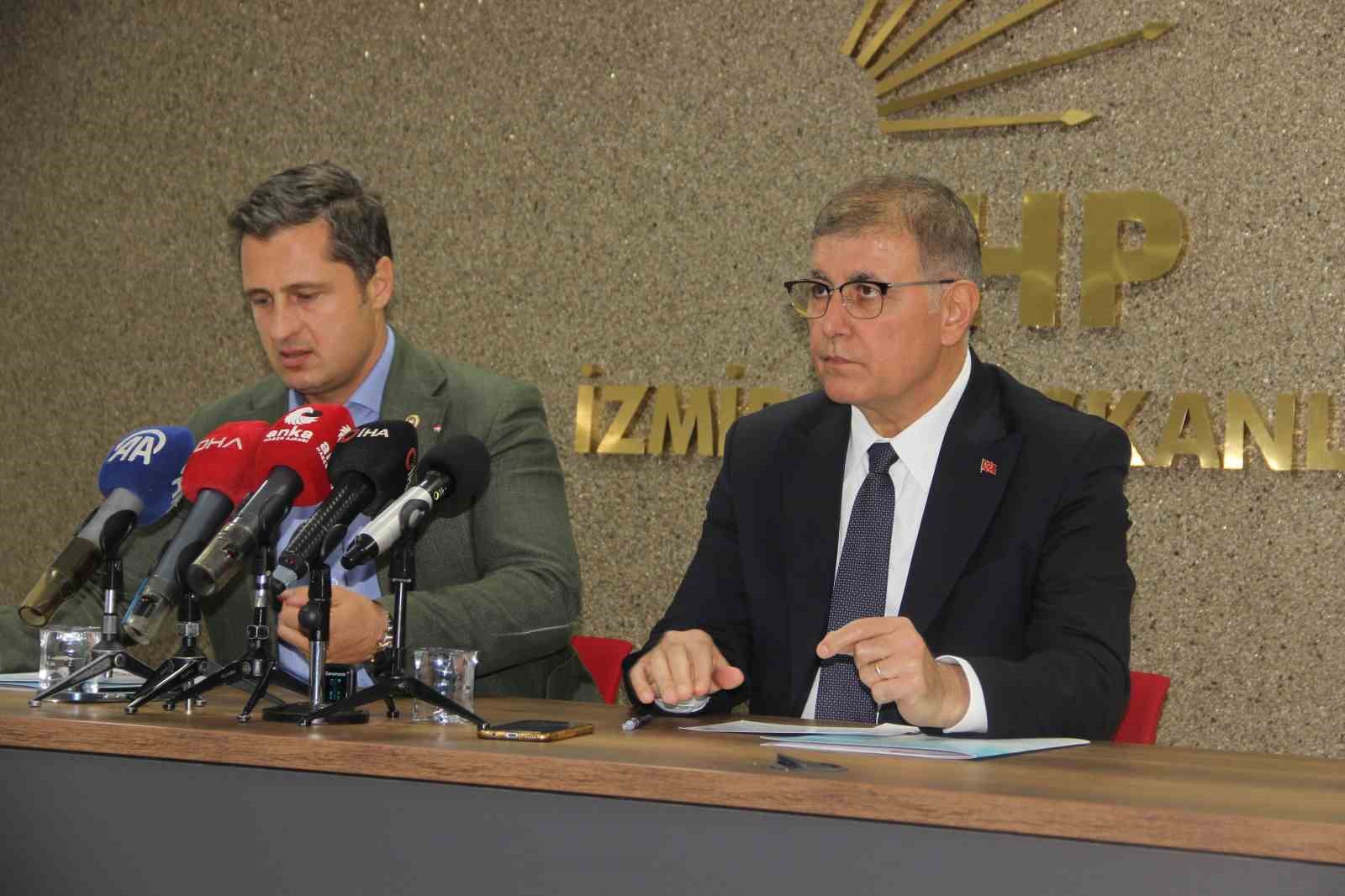 CHP Parti Sözcüsü Yücel ve Başkan Tugay İzmir’deki gözaltıları değerlendirdi 