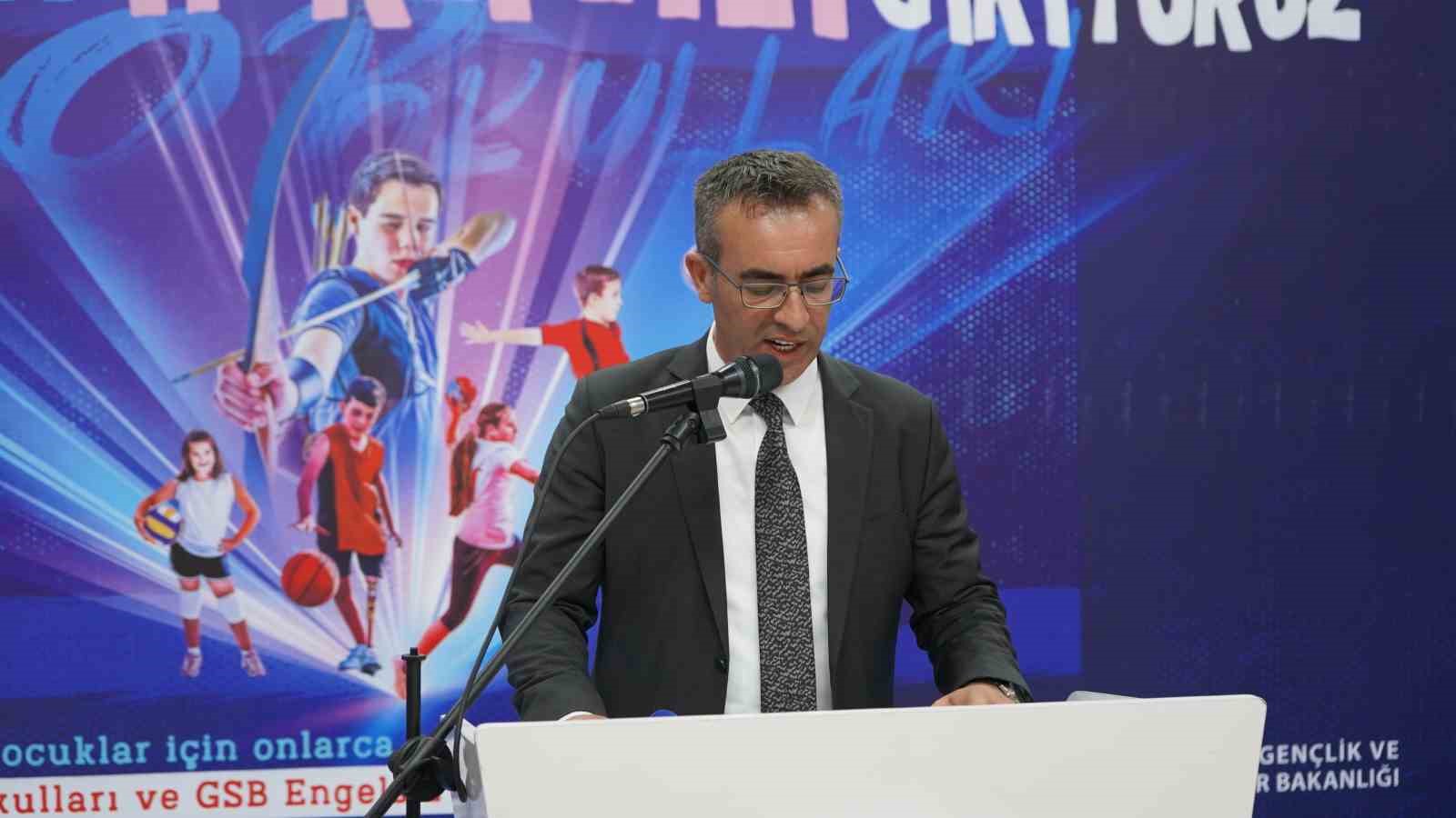 Şırnak’ta GSB Spor Okulları ve Engelsiz Spor Okulları törenle açıldı 