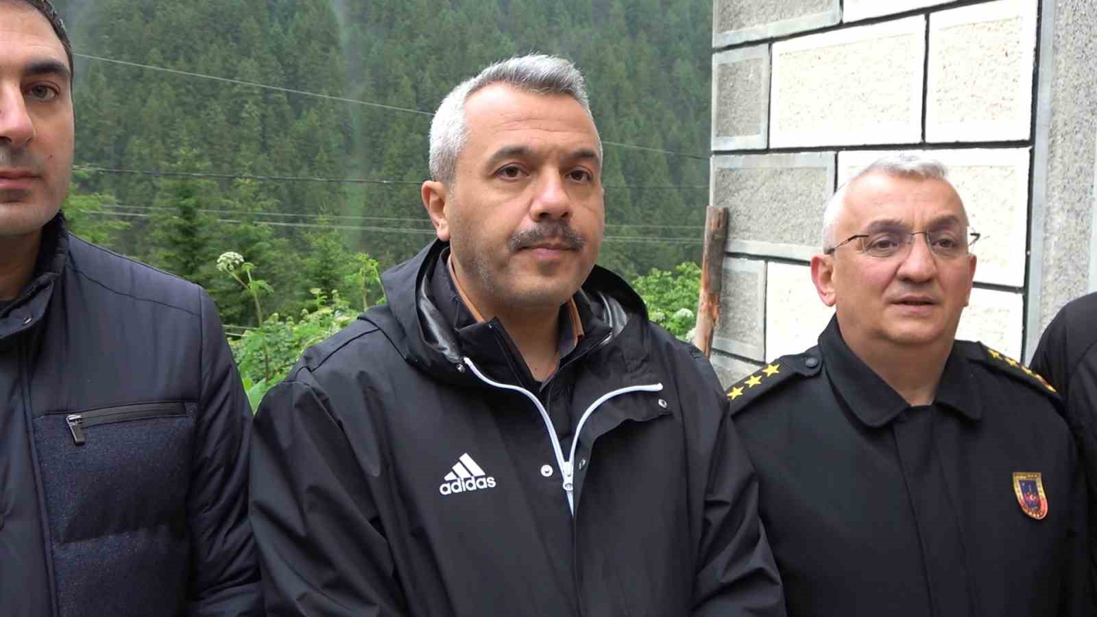 Rize Valisi Baydaş enkazı bulunan jet uçağı ile ilgili açıklama yaptı
