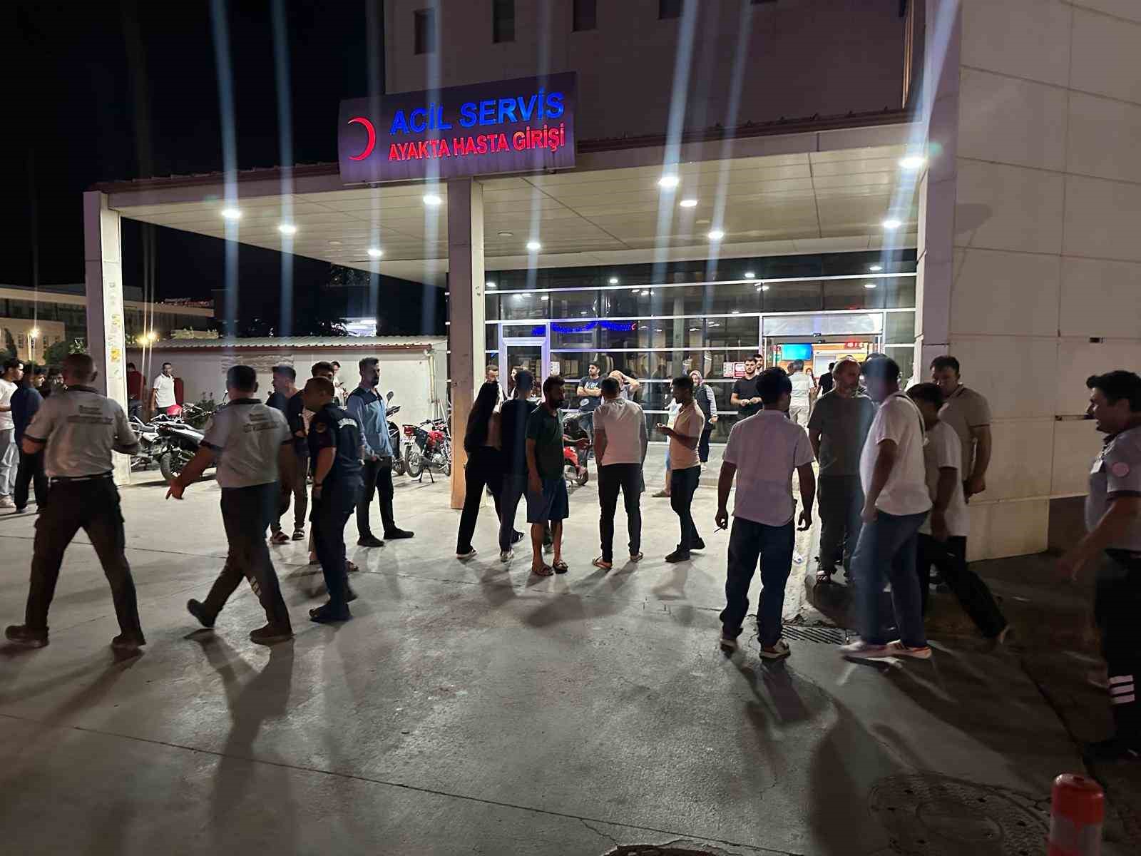 Hastanede iki grup arasında kavga 