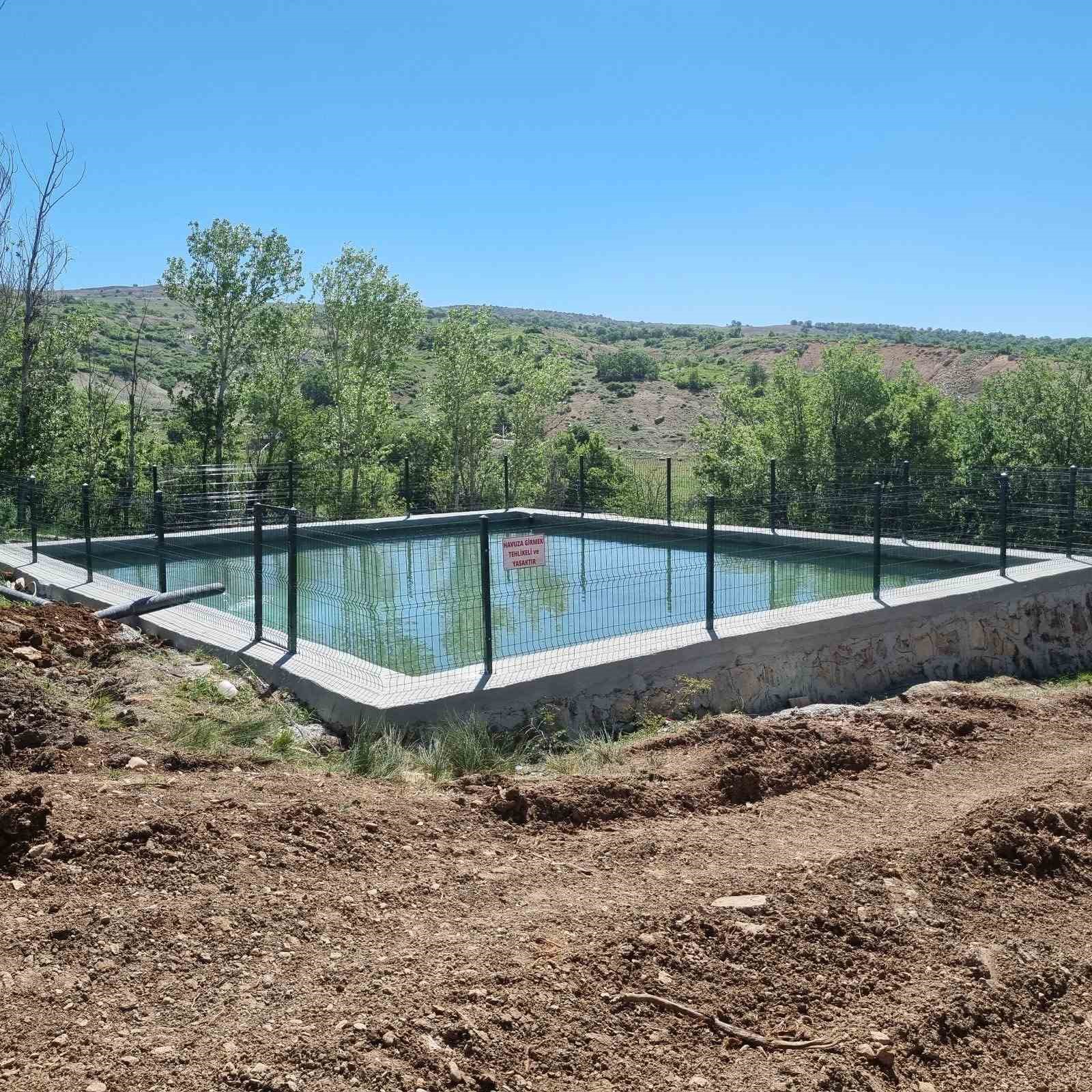 Tunceli’de tarımsal sulamada modern hamle 