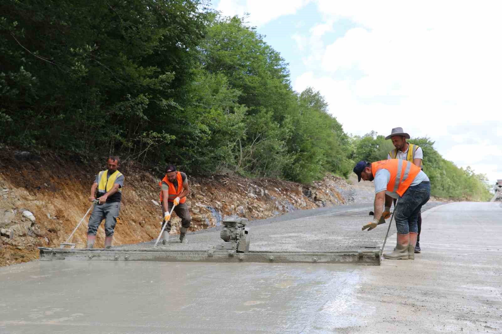 Samsun Büyükşehir’den Atakum’da yol çalışması 