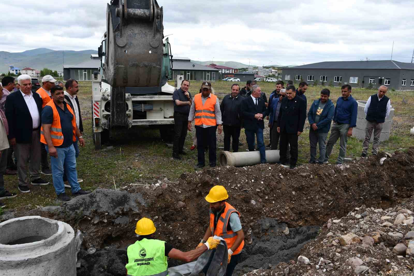 Galericiler Sitesi’nin temel atma töreni yapıldı 