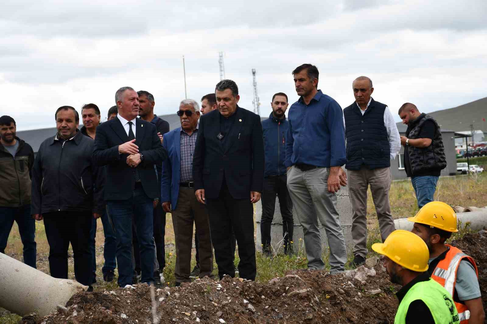Galericiler Sitesi’nin temel atma töreni yapıldı 