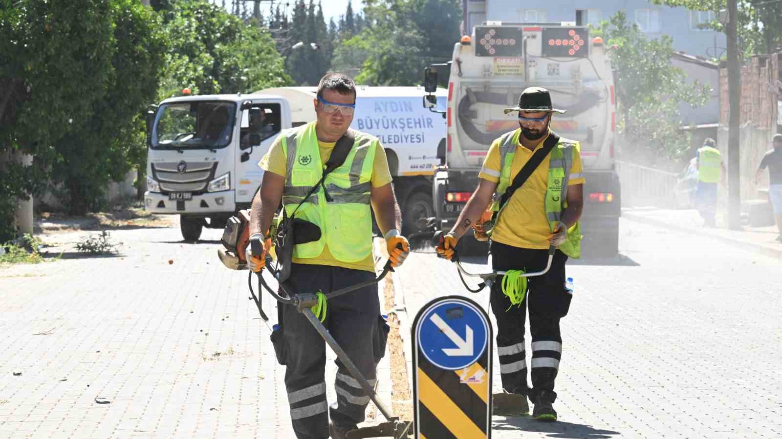 Umurlu’da temizlik çalışması 