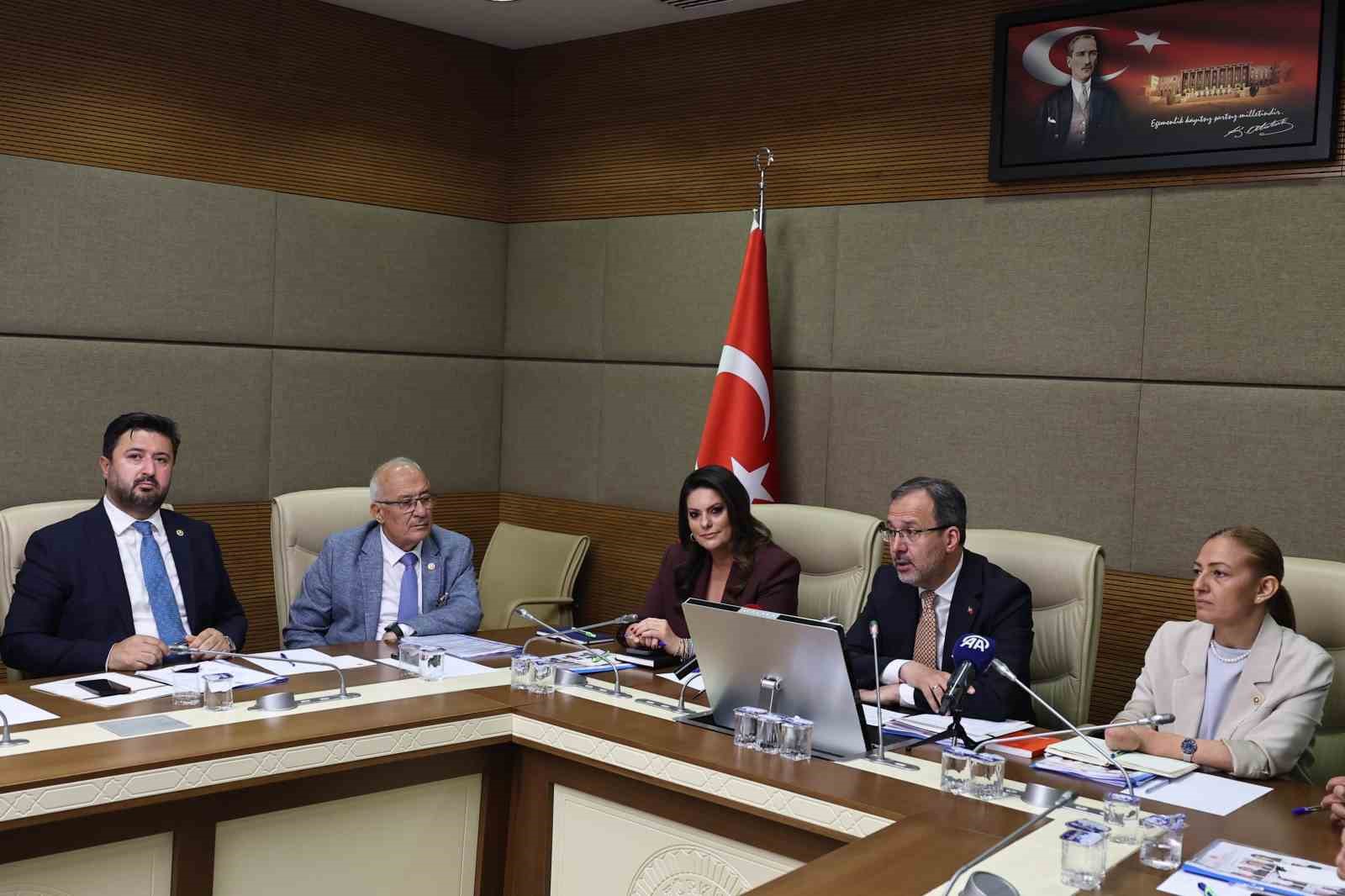 TBMM Engelli Bireyler Komisyonu Kasapoğlu başkanlığında toplandı 