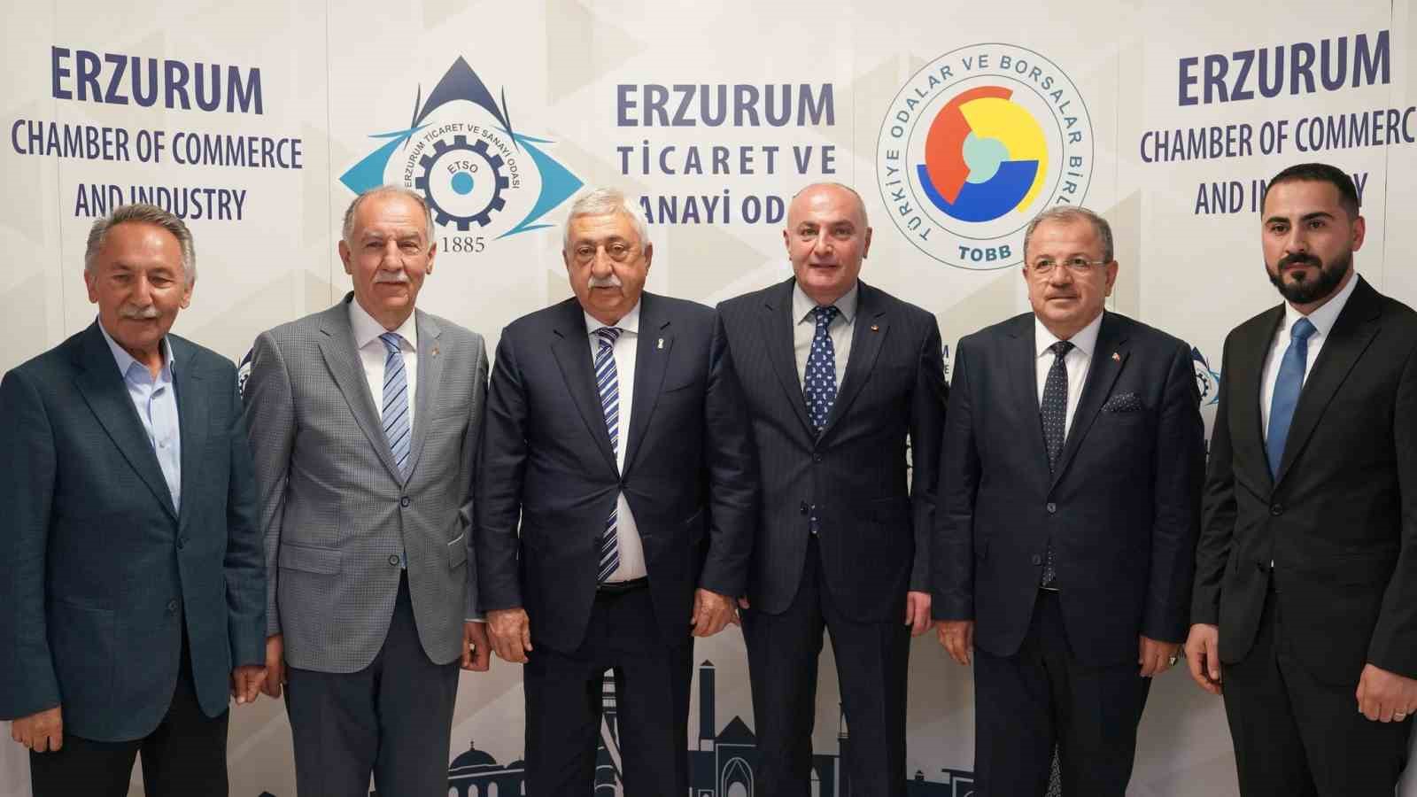 TESK Başkanı Palandöken’dan ETSO’ya ziyaret 