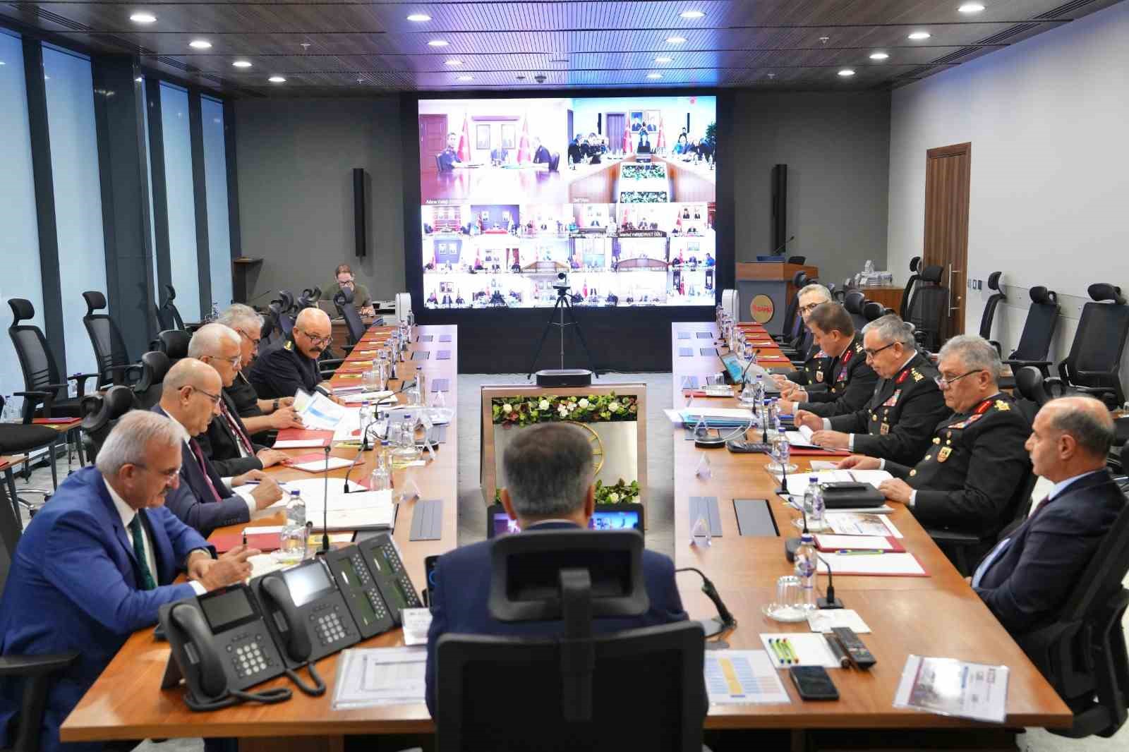Vali Soytürk, İçişleri Bakanlığı koordinasyon toplantısına katıldı 