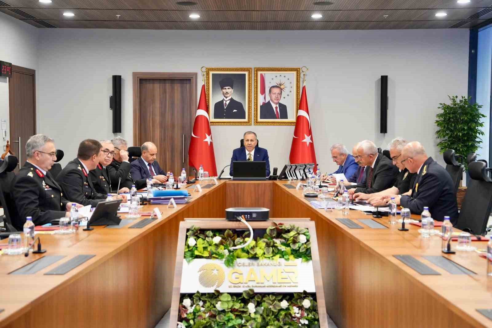 Vali Soytürk, İçişleri Bakanlığı koordinasyon toplantısına katıldı 