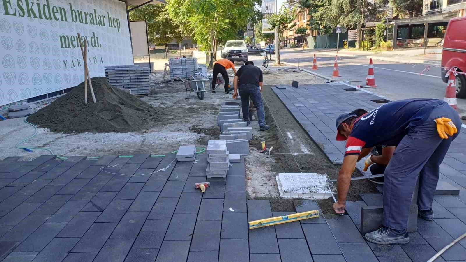 Düzce’de 7 kilometre yeni yol açıldı 