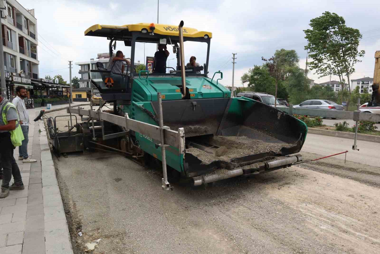 Düzce’de 7 kilometre yeni yol açıldı 