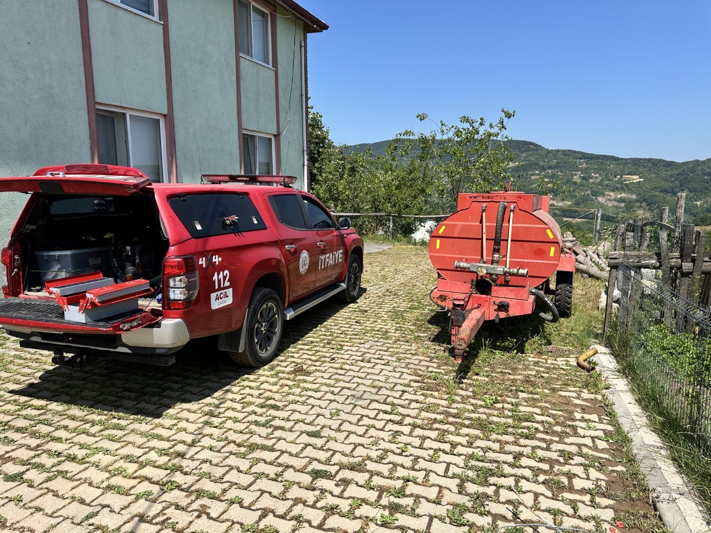 Yangınlara hızlı müdahale için kırsala güç takviyesi 