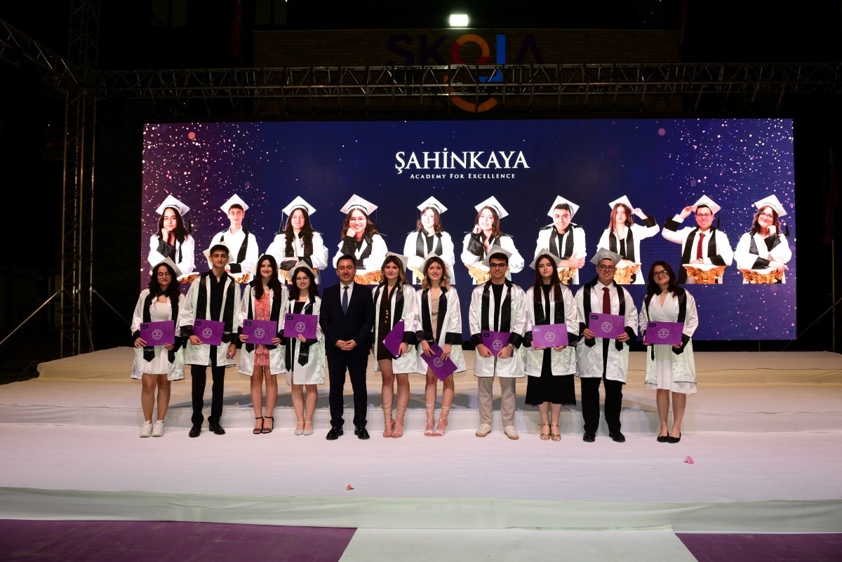 Şahinkaya’da Unutulmaz mezuniyet coşkusu 