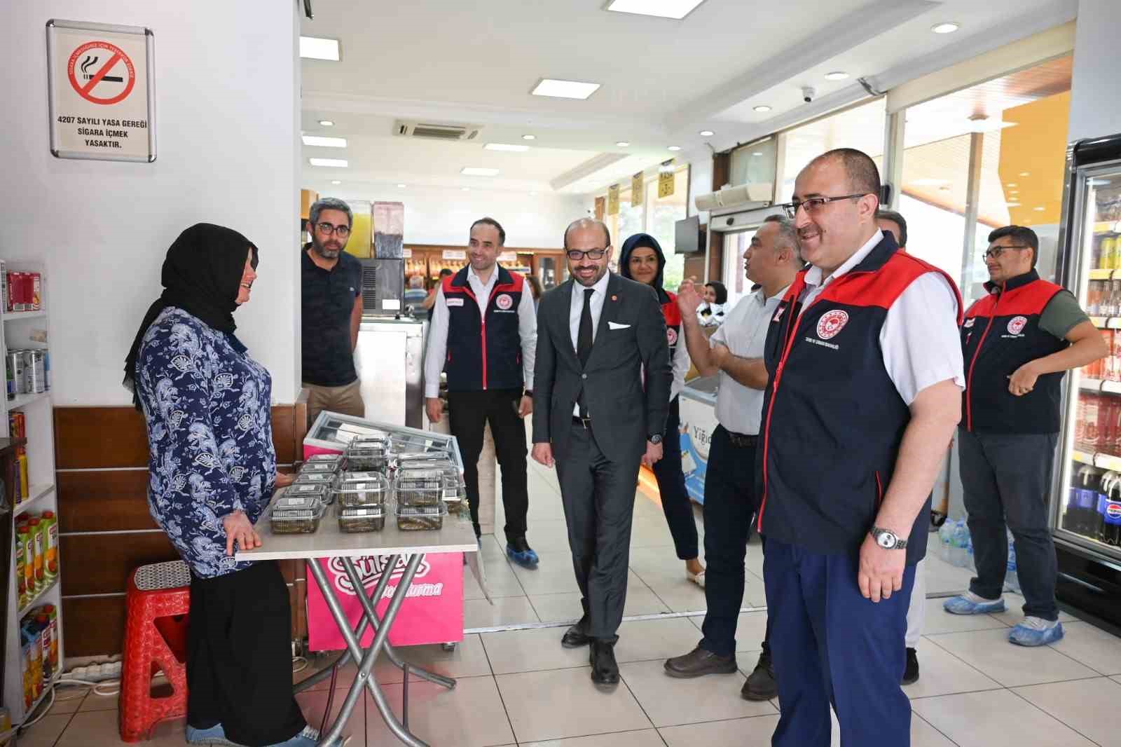 Denizli’de ekmek fırınlarında denetim yapıldı 