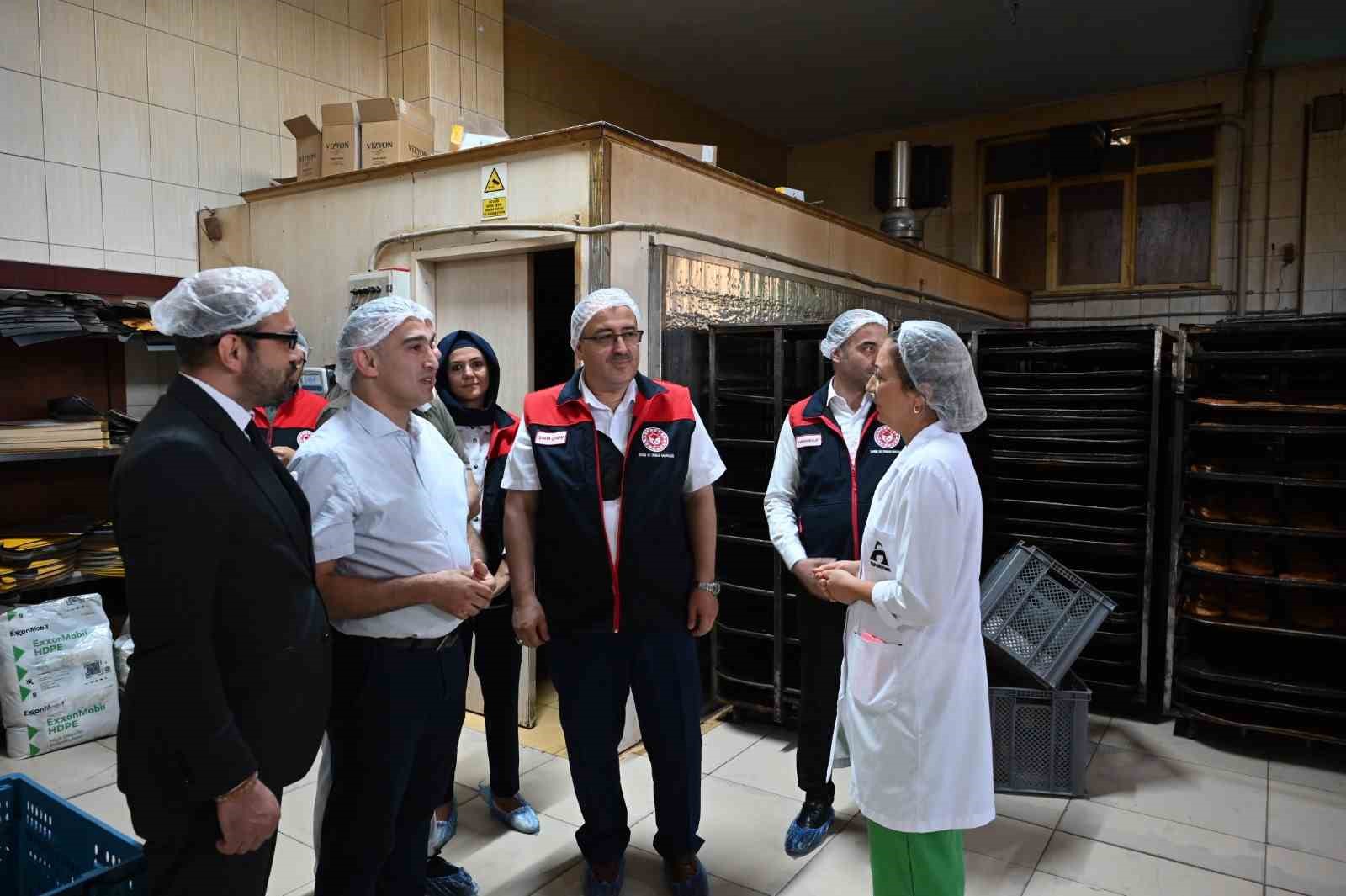 Denizli’de ekmek fırınlarında denetim yapıldı 