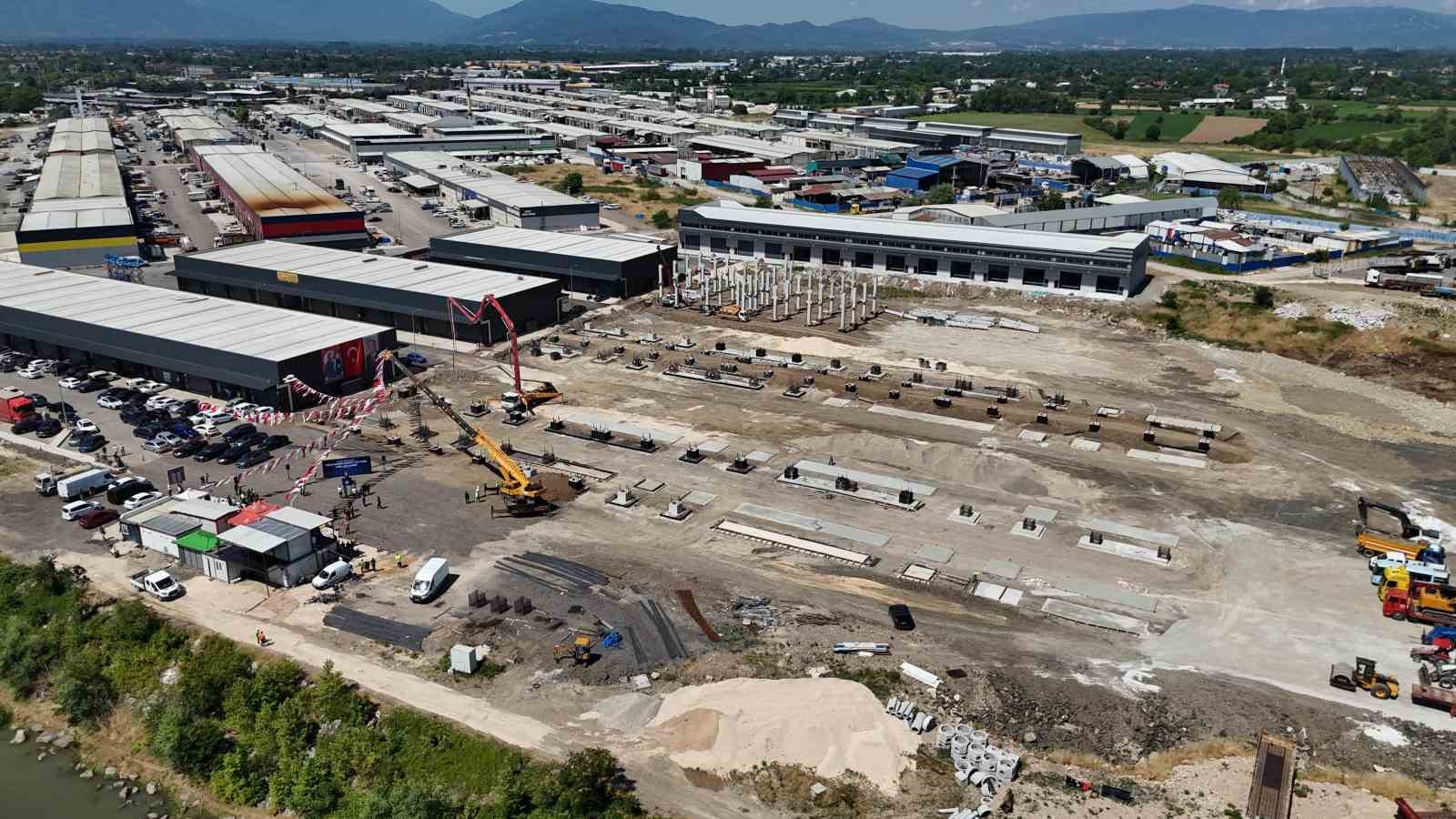 Düzce’de sanayi sitesinin 2 etabı için temeller atıldı 