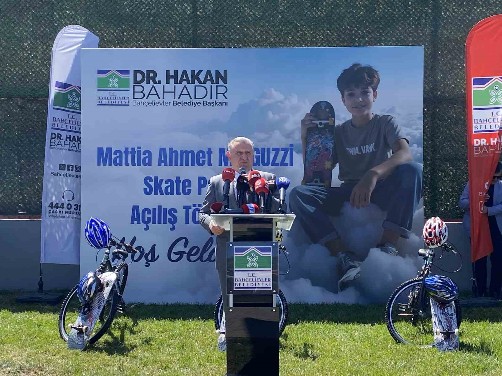Mattia Ahmet Minguzzi’nin ismi Bahçelievler’de bir parkta yaşatılacak 