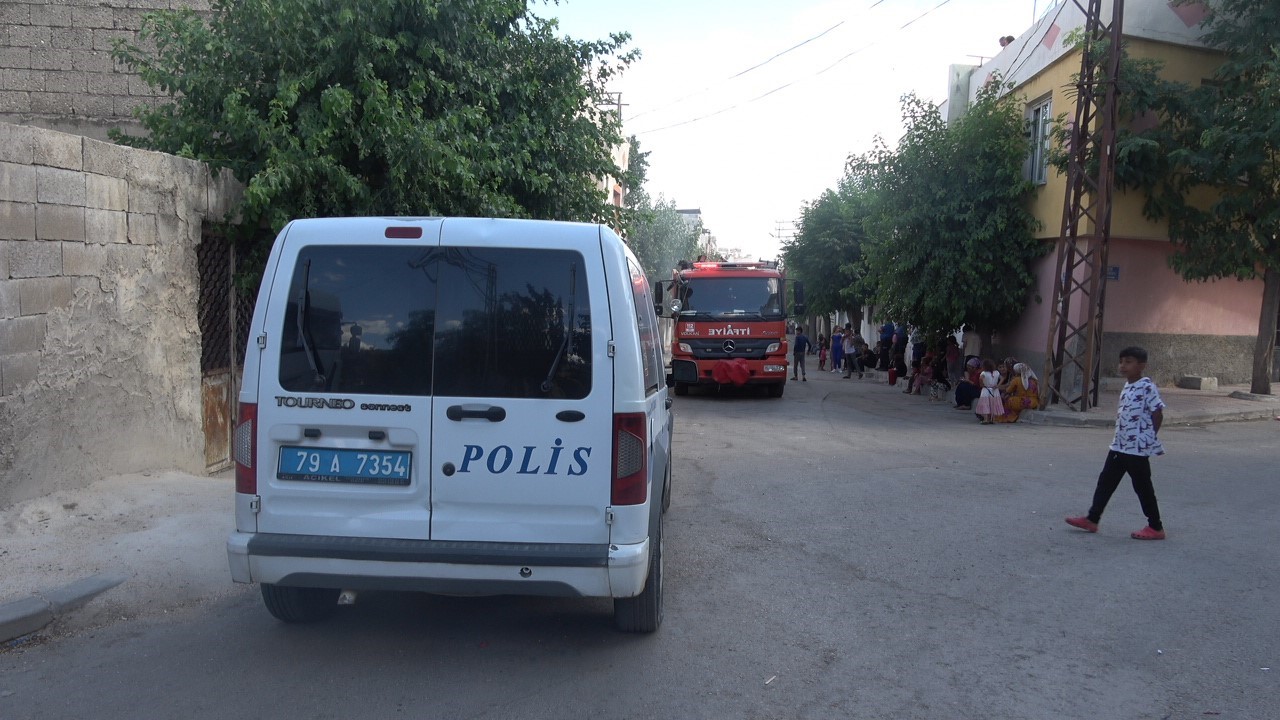 Kilis’te evde çıkan yangın kısa sürede söndürüldü 