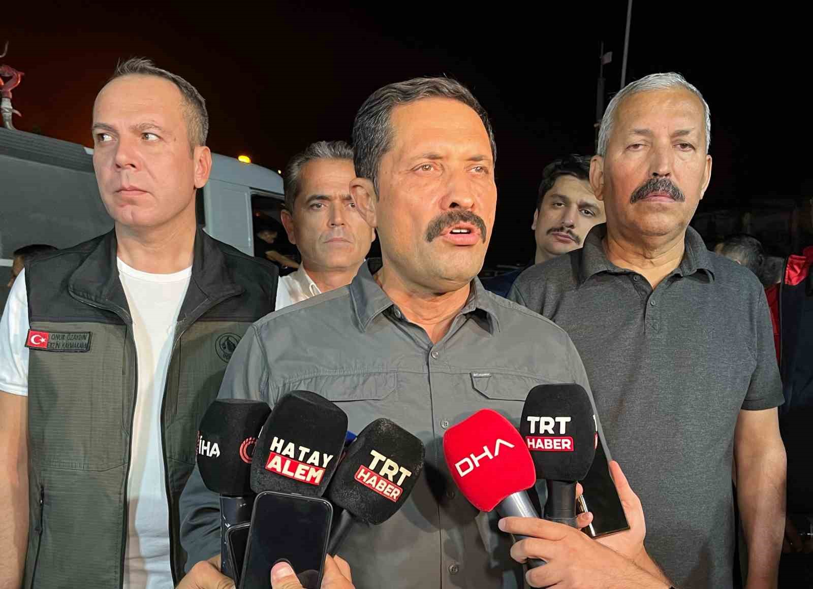 Hatay Valisi Masatlı: 