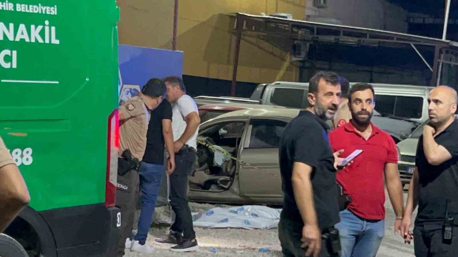 Tarsus’ta iş yerine silahlı saldırı: 1 ölü, 1 yaralı 