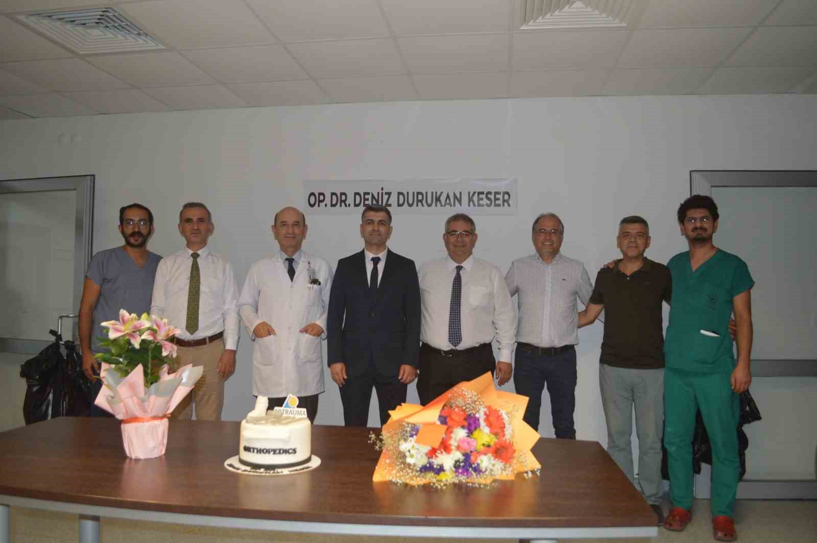 MEAH’ta Ortopedi ve Travmatoloji Kliniği’nin 9’uncu uzmanı Dr. Keser oldu 