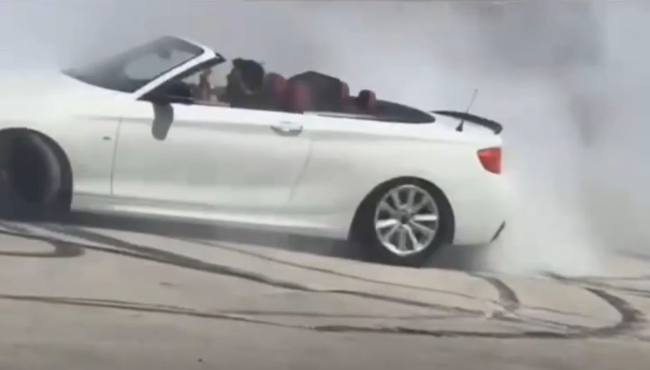 Cadde ortasında drift atan sürücüye 46 bin TL ceza 