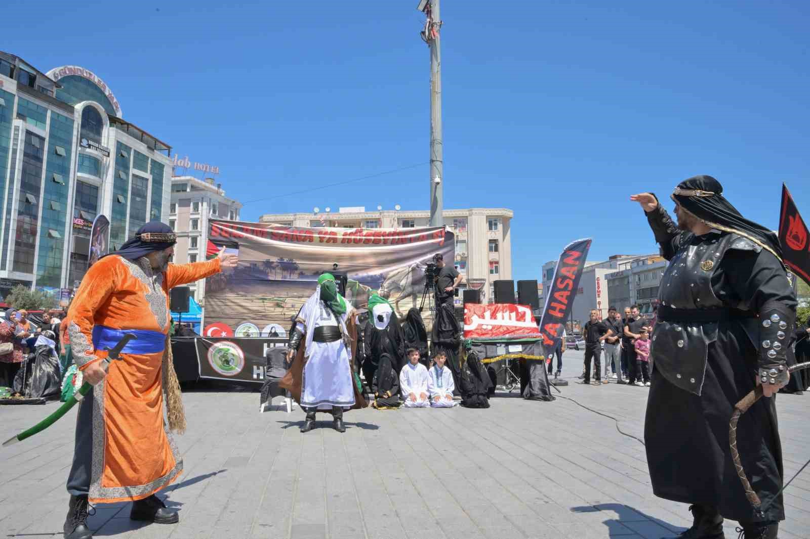 Kerbela şehitleri, Esenyurt’ta gözyaşları ve dualarla anıldı 