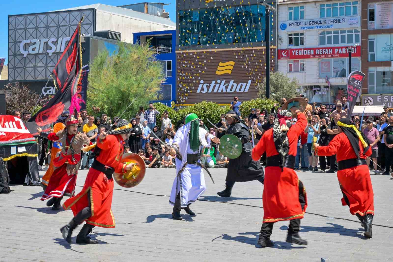 Kerbela şehitleri, Esenyurt’ta gözyaşları ve dualarla anıldı 