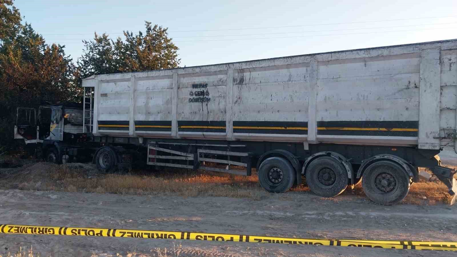 Konya’da tır şoförünü öldürüp başını kesen zanlı tutuklandı 