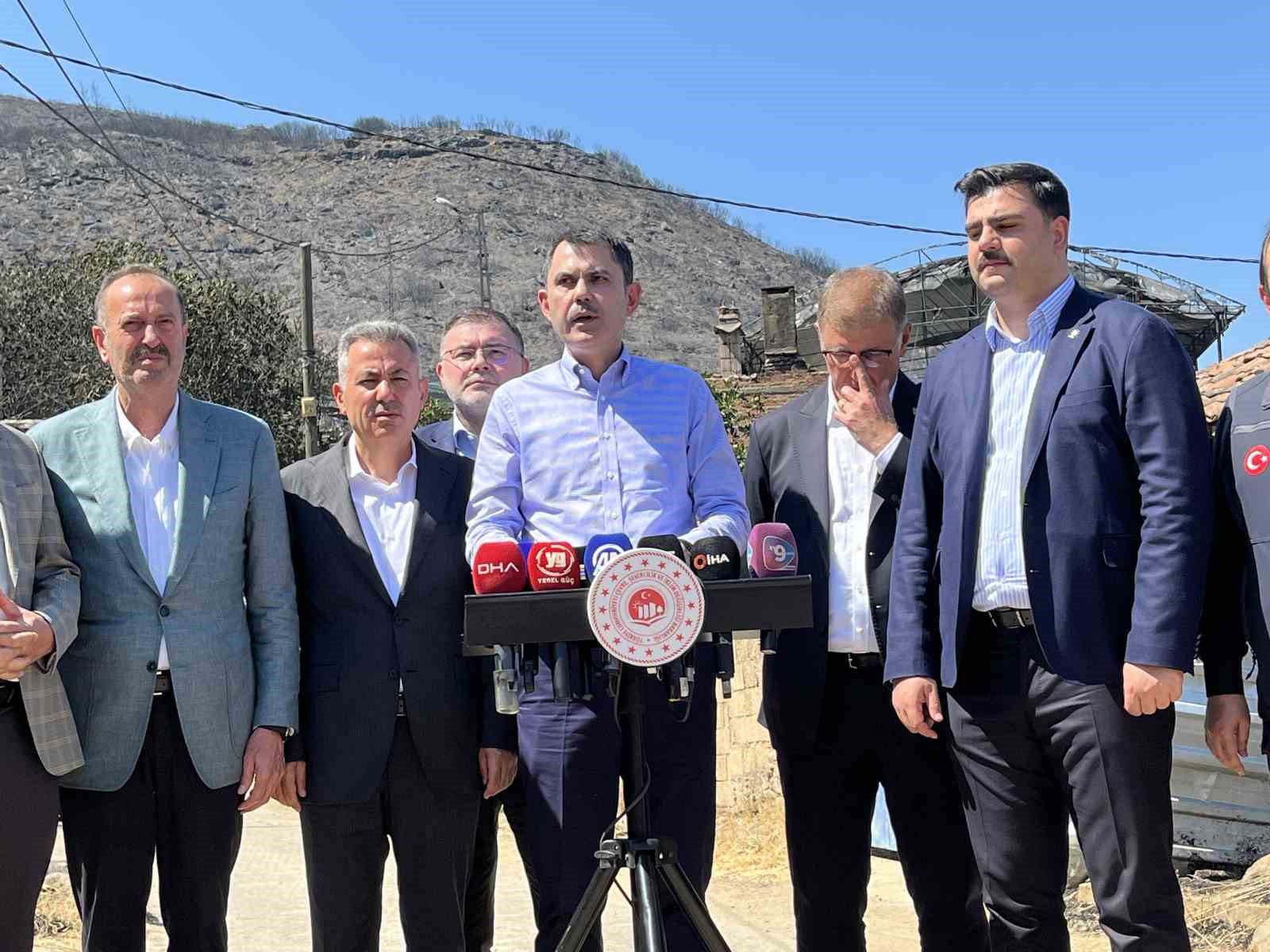 Bakan Murat Kurum: 