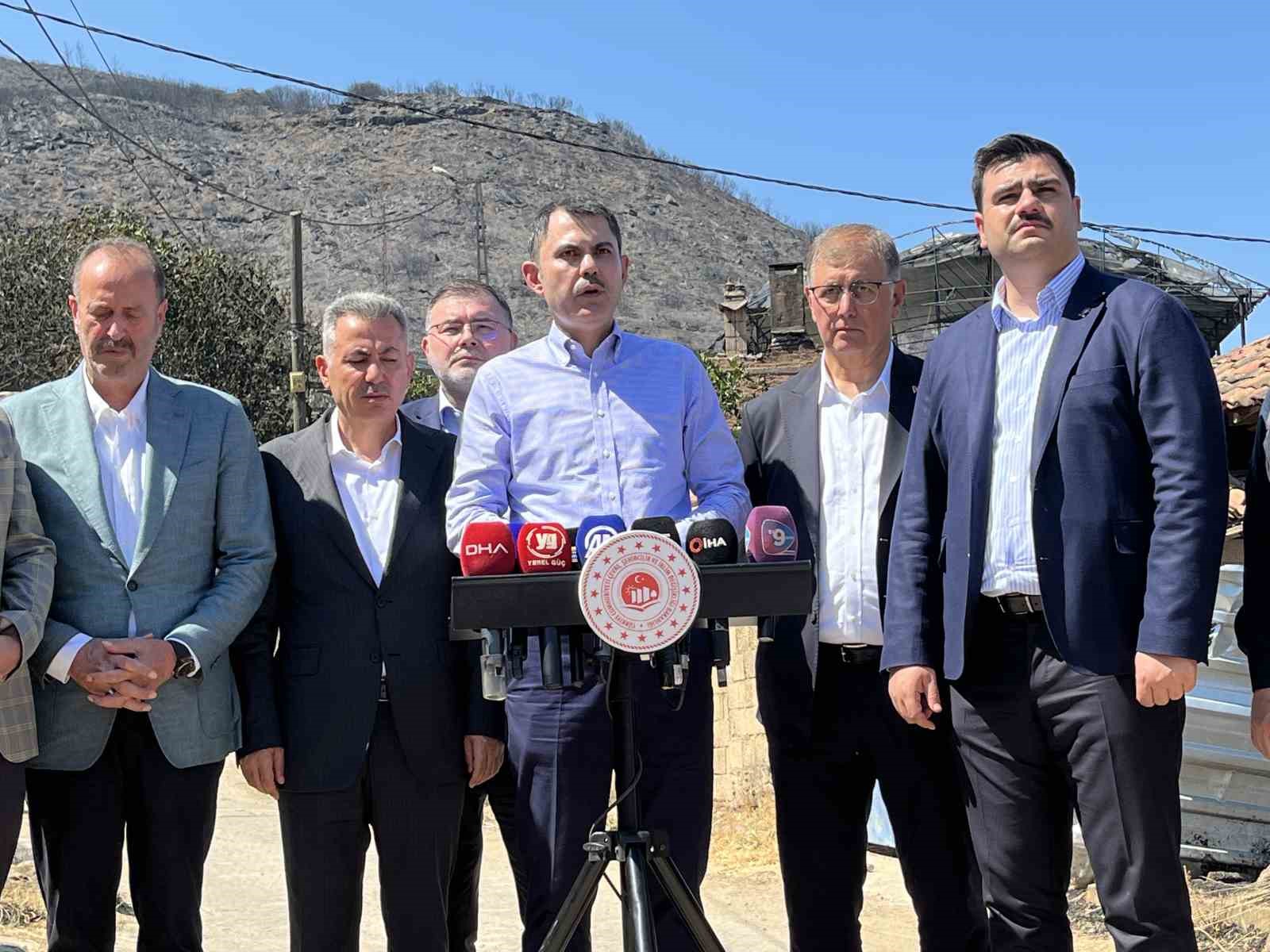 Bakan Murat Kurum: 
