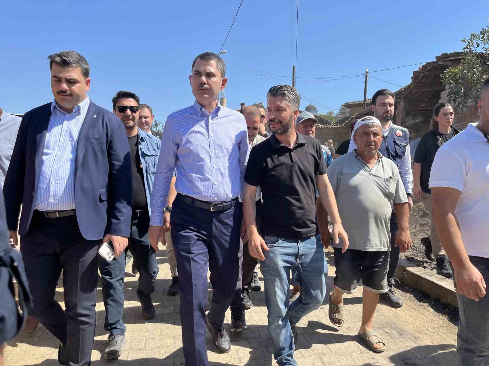 Bakan Murat Kurum: 