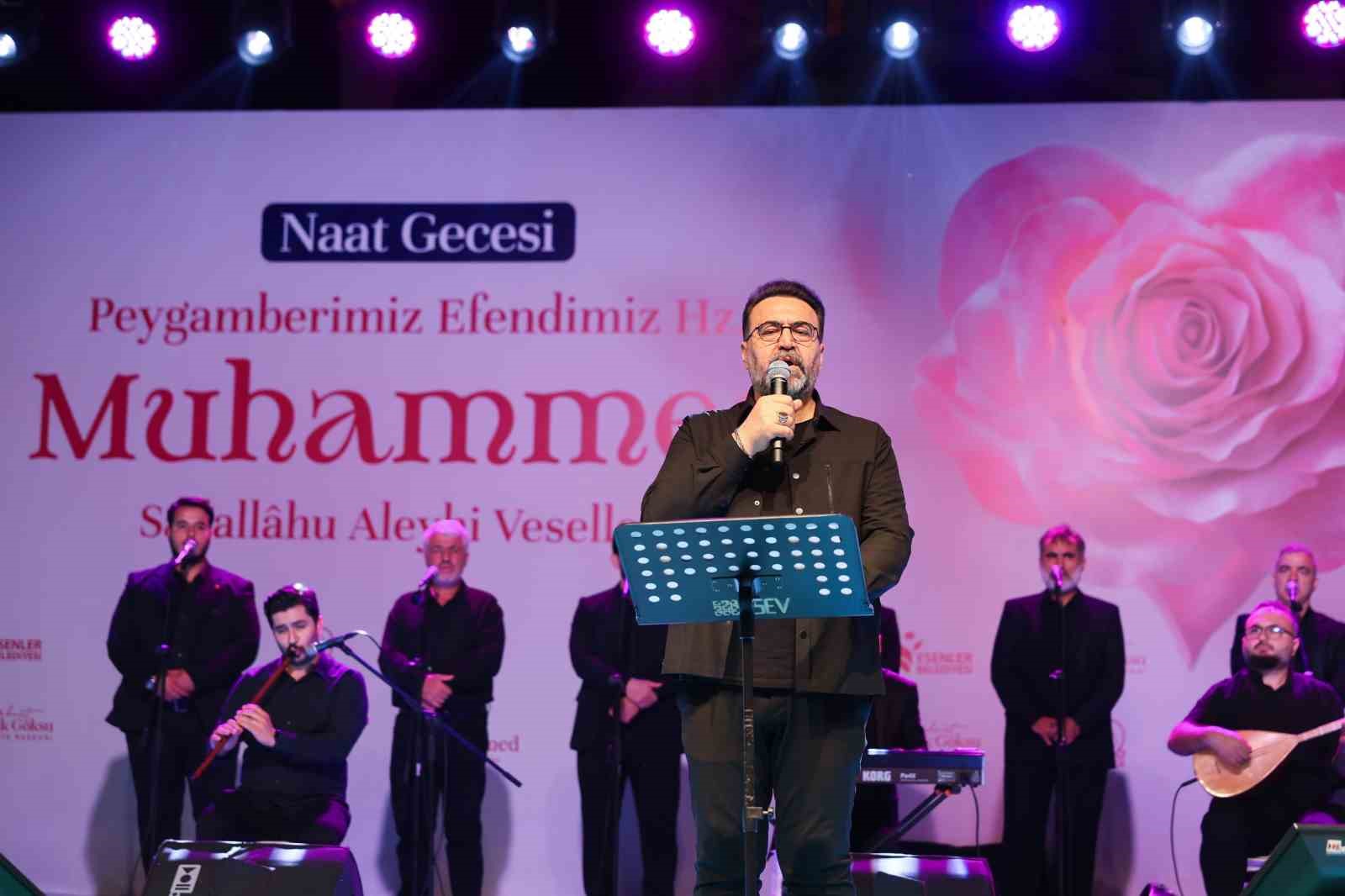 Esenler’de Peygamber Efendimiz için düzenlenen Naat Gecesi’ne yoğun ilgi 
