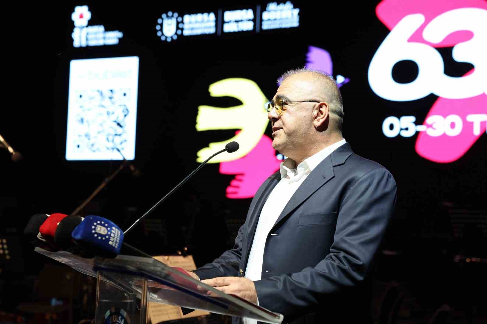 63. Uluslararası Bursa Festivali’ne muhteşem açılış 