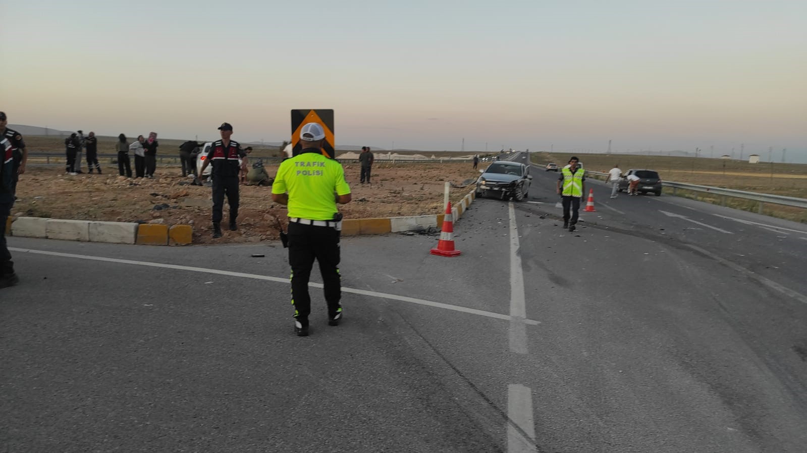 Karaman’da iki otomobil çarpıştı: 5 yaralı 