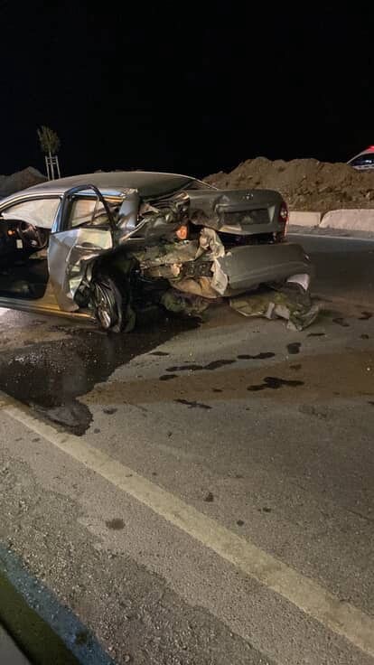 Hatay’da iki otomobil çarpıştı: 2 yaralı 
