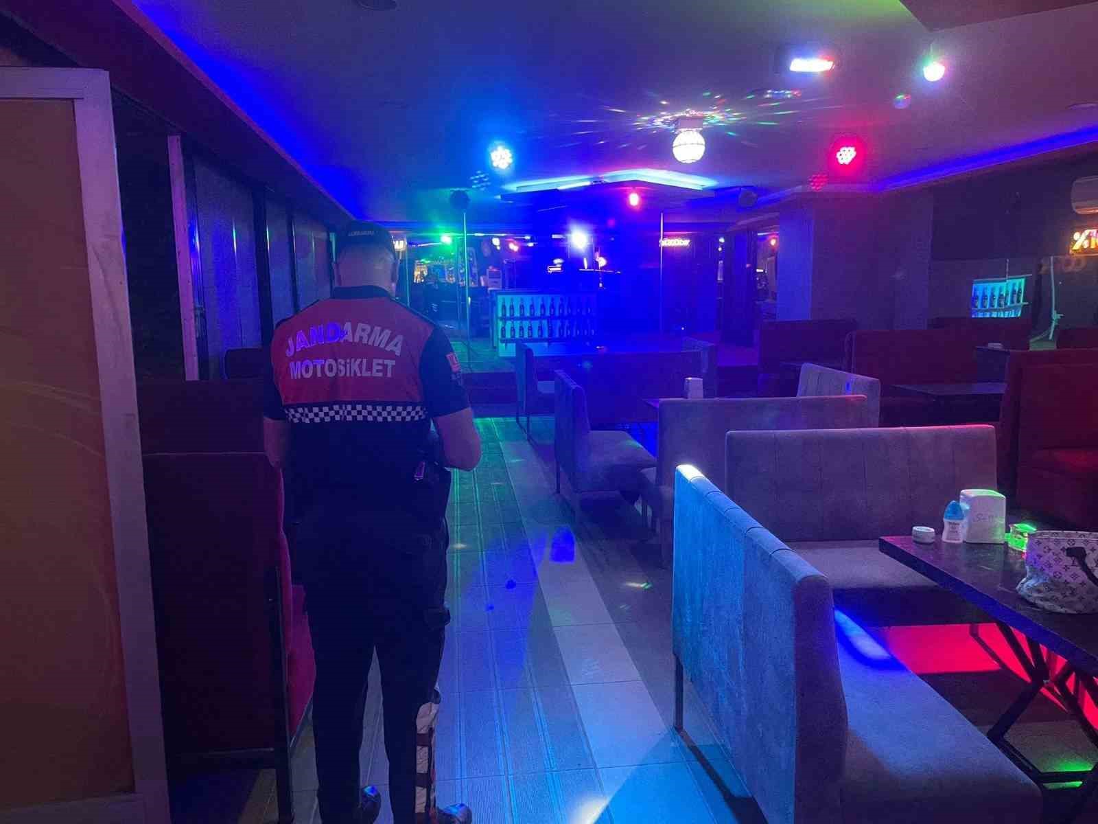 Çine’de jandarma ekiplerinden gece yarısı ’Şok’ uygulama 