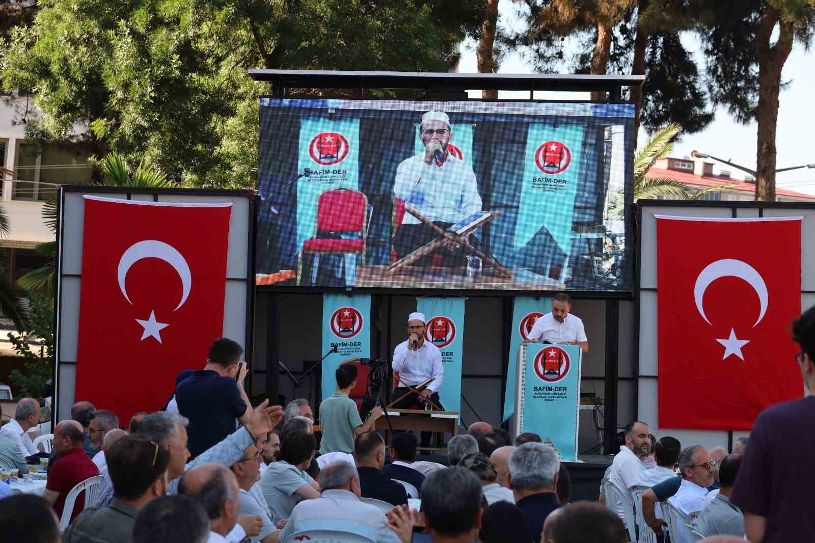 Bafra İmam Hatip mezunları geleneksel buluşması 