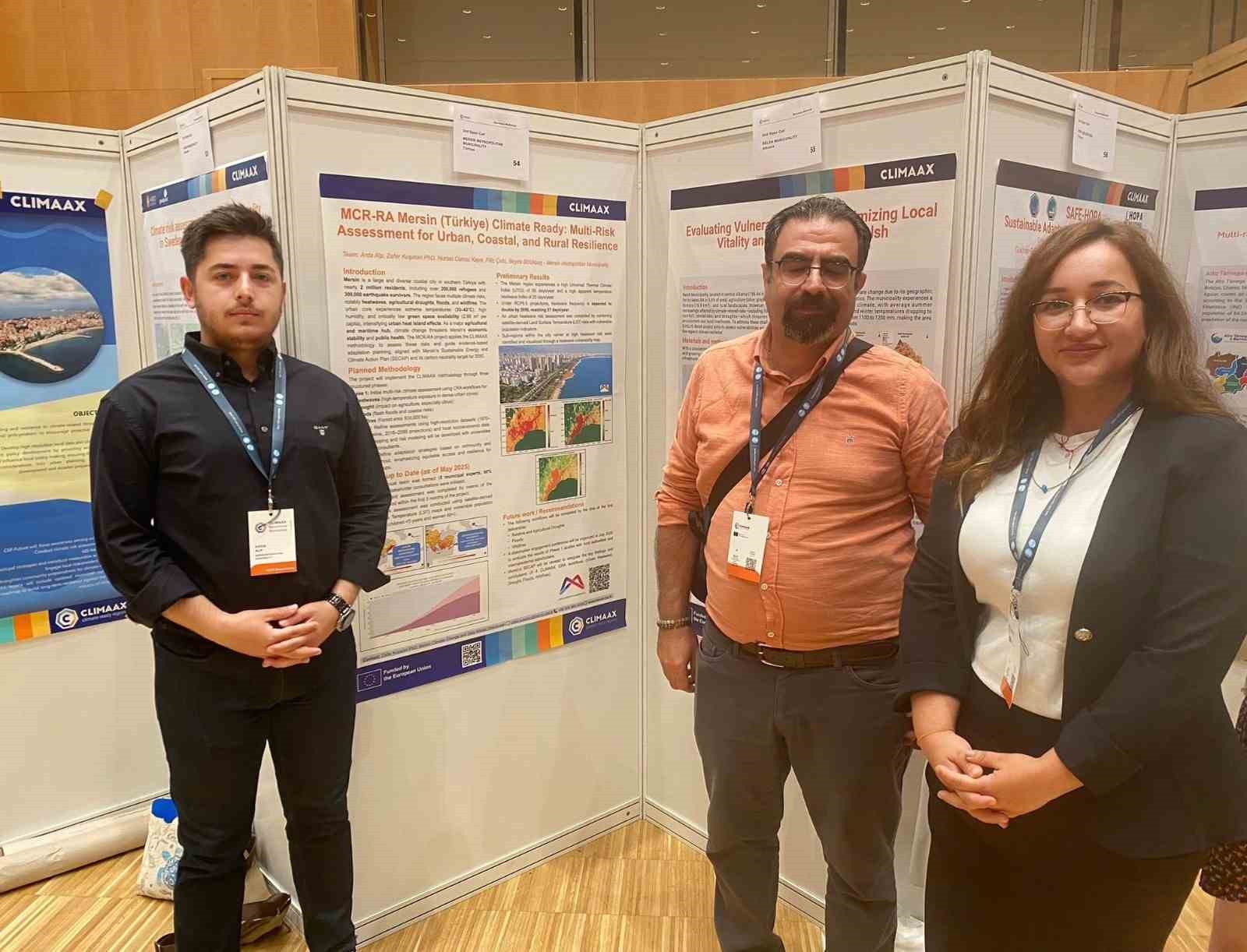 Mersin’in ’İklime Hazır’ projesi Barcelona’da tanıtıldı 