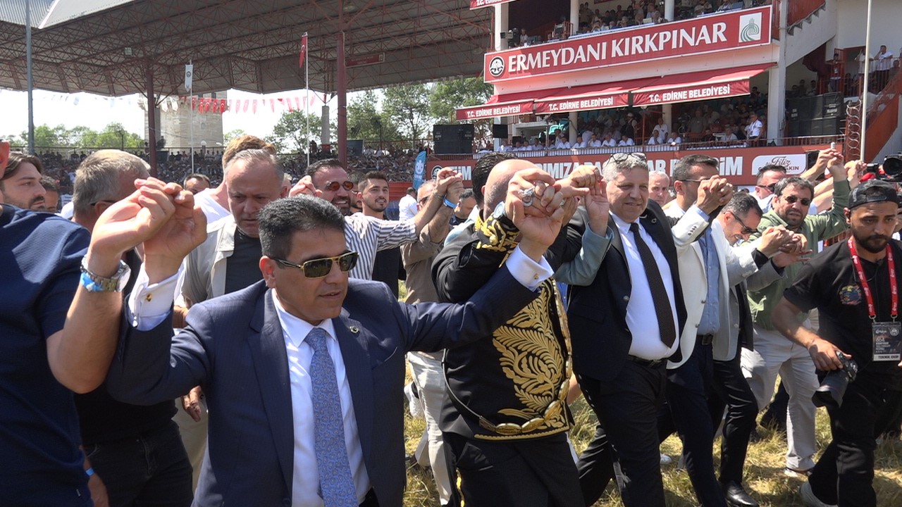 Kırkpınar ağalık ihalesini 40 milyon 664 bin 665 TL bedelle Ufuk Özünlü kazandı 