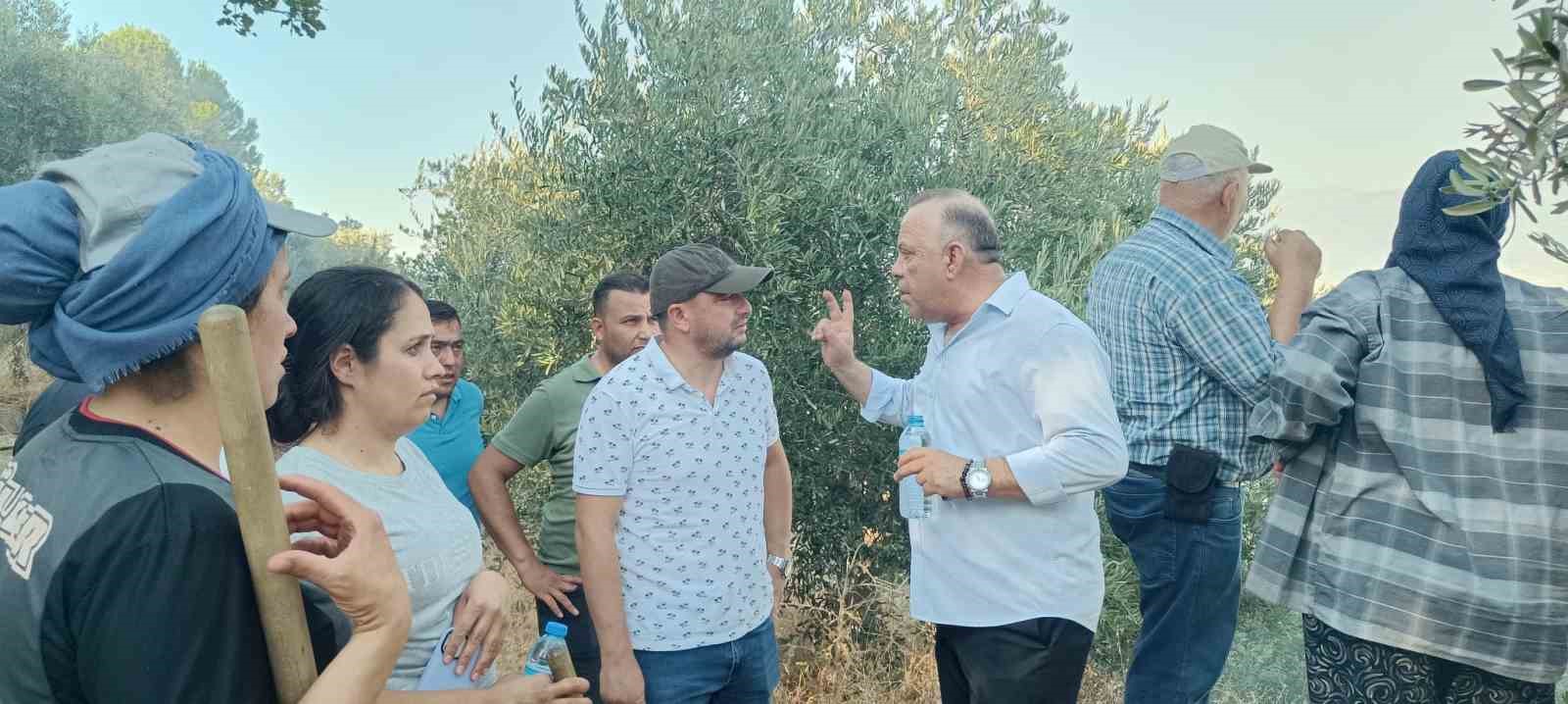 Bozdoğan orman yangınına müdahale sürüyor 