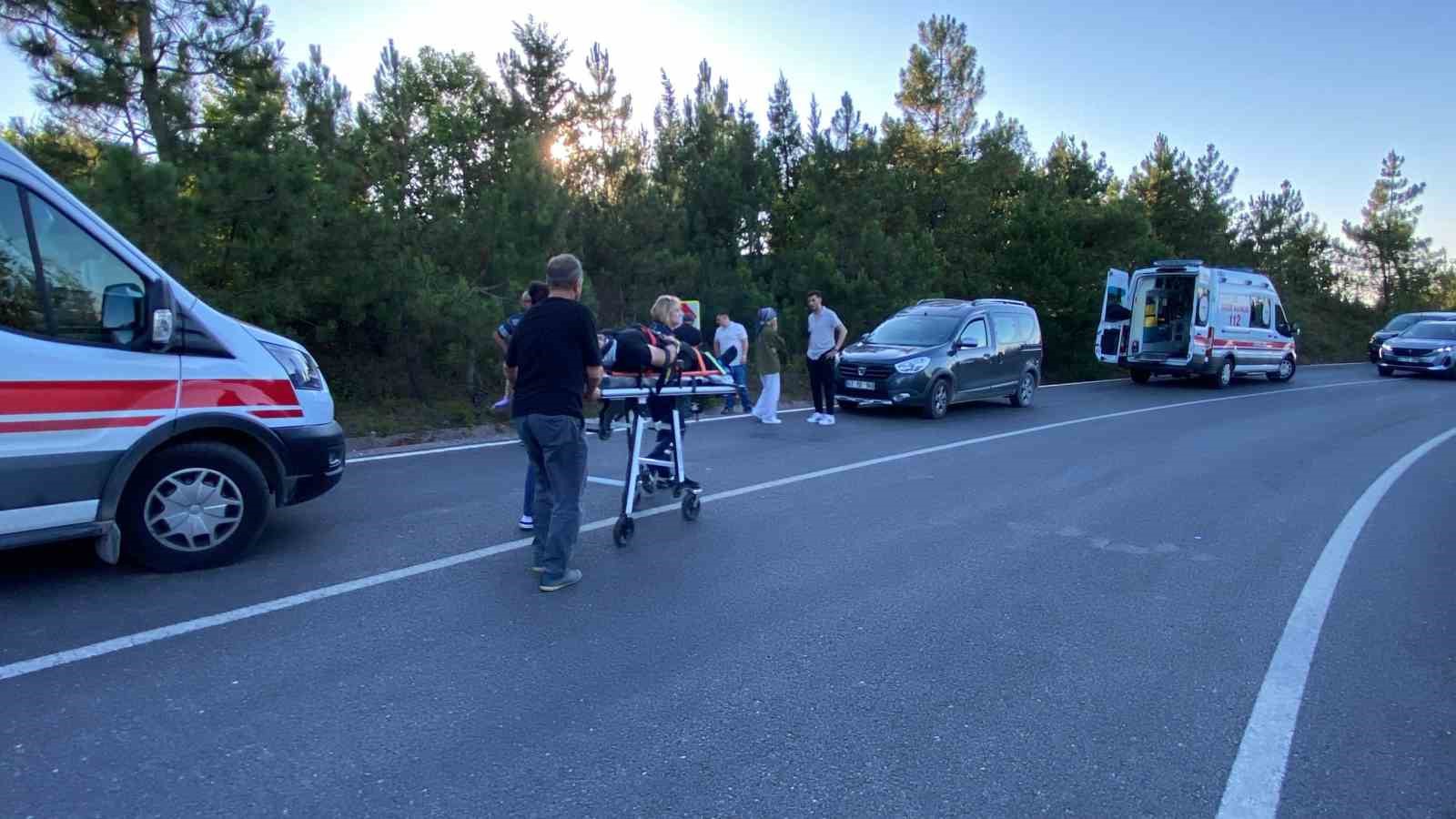 Derince’de iki otomobil çarpıştı: 1 yaralı 