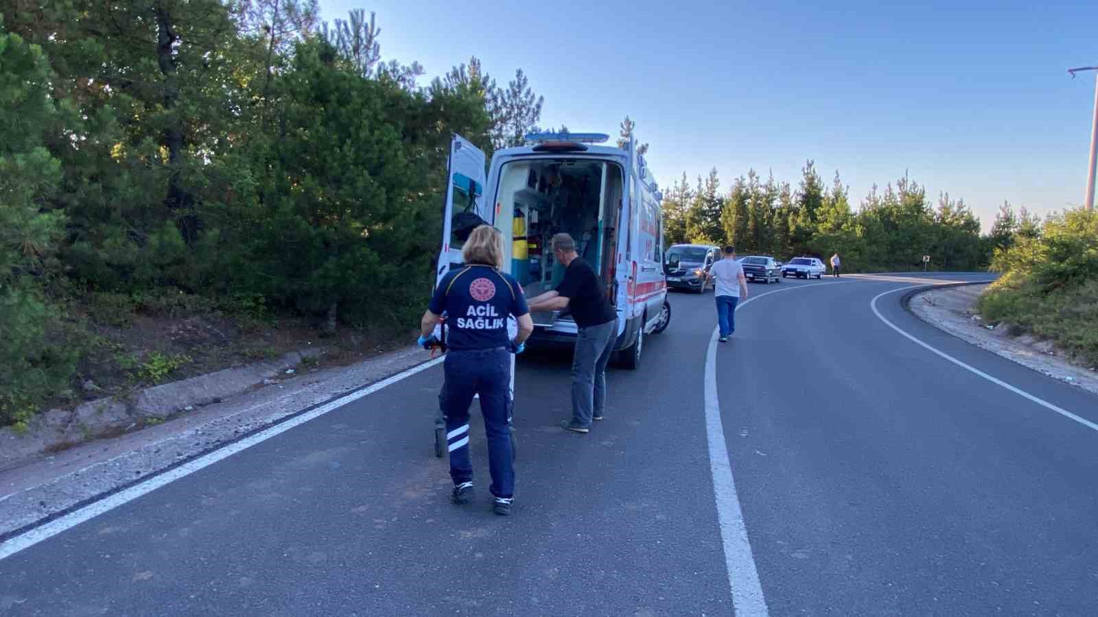 Derince’de iki otomobil çarpıştı: 1 yaralı 