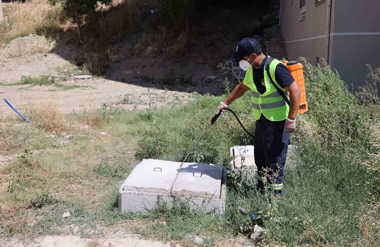 Hatay’da sinek ve haşerelere karşı mücadele 7 gün, 24 saat devam ediyor 