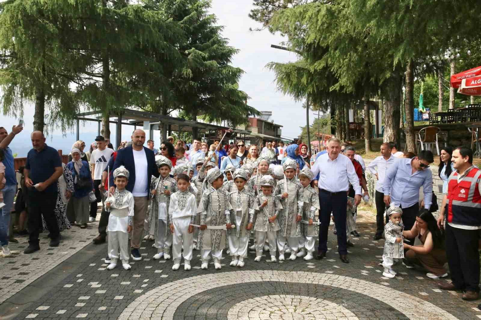 Ordu’nun sakin şehrinde 46 çocuk için toplu sünnet töreni 