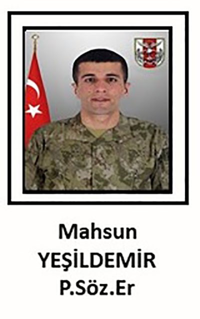 Şehit Mahsun Yeşildemir’in son görüntüsü yürekleri dağladı 