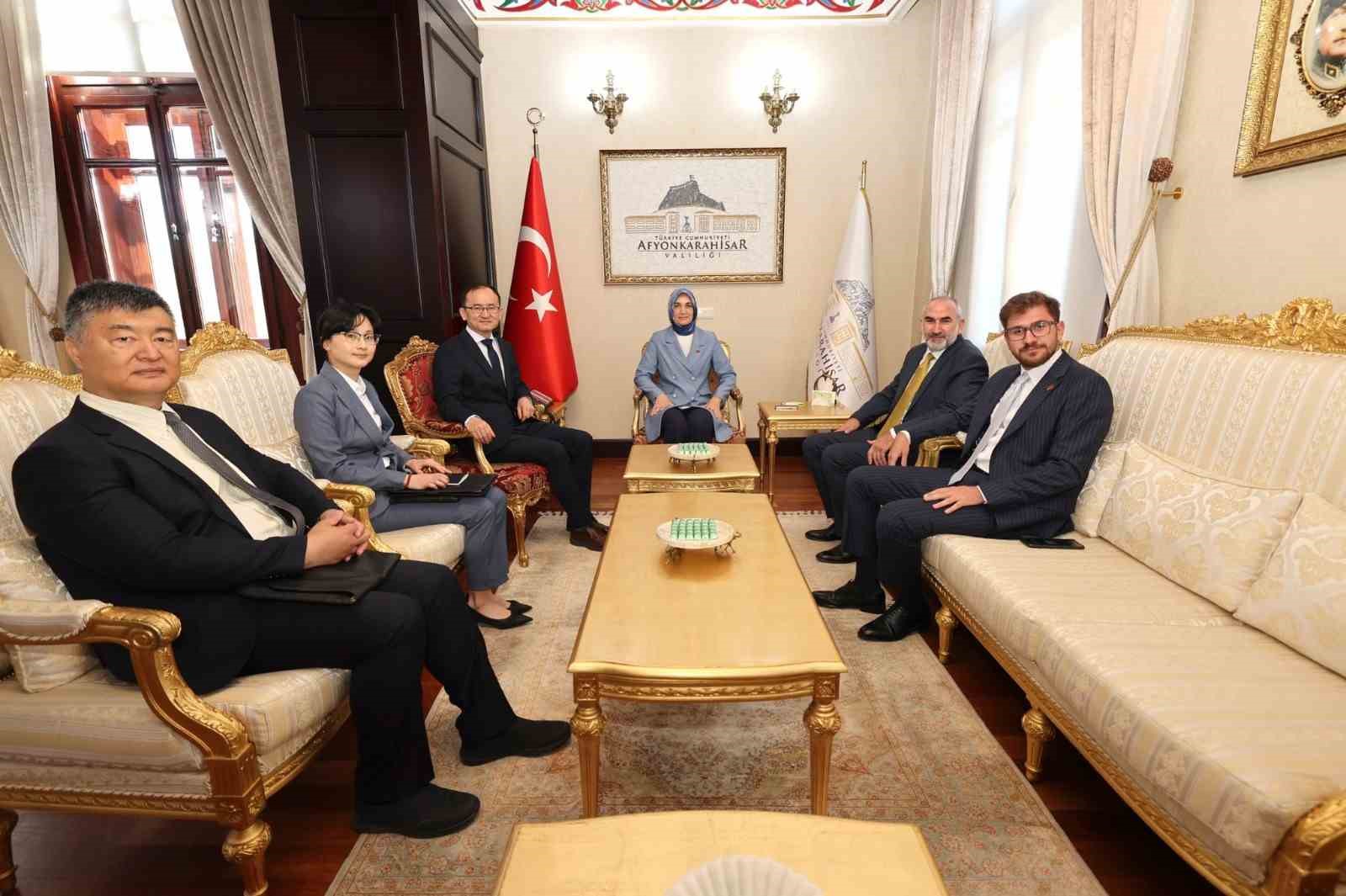Afyonkarahisar ile Çin Halk Cumhuriyeti arasındaki ilişkiler değerlendirildi 