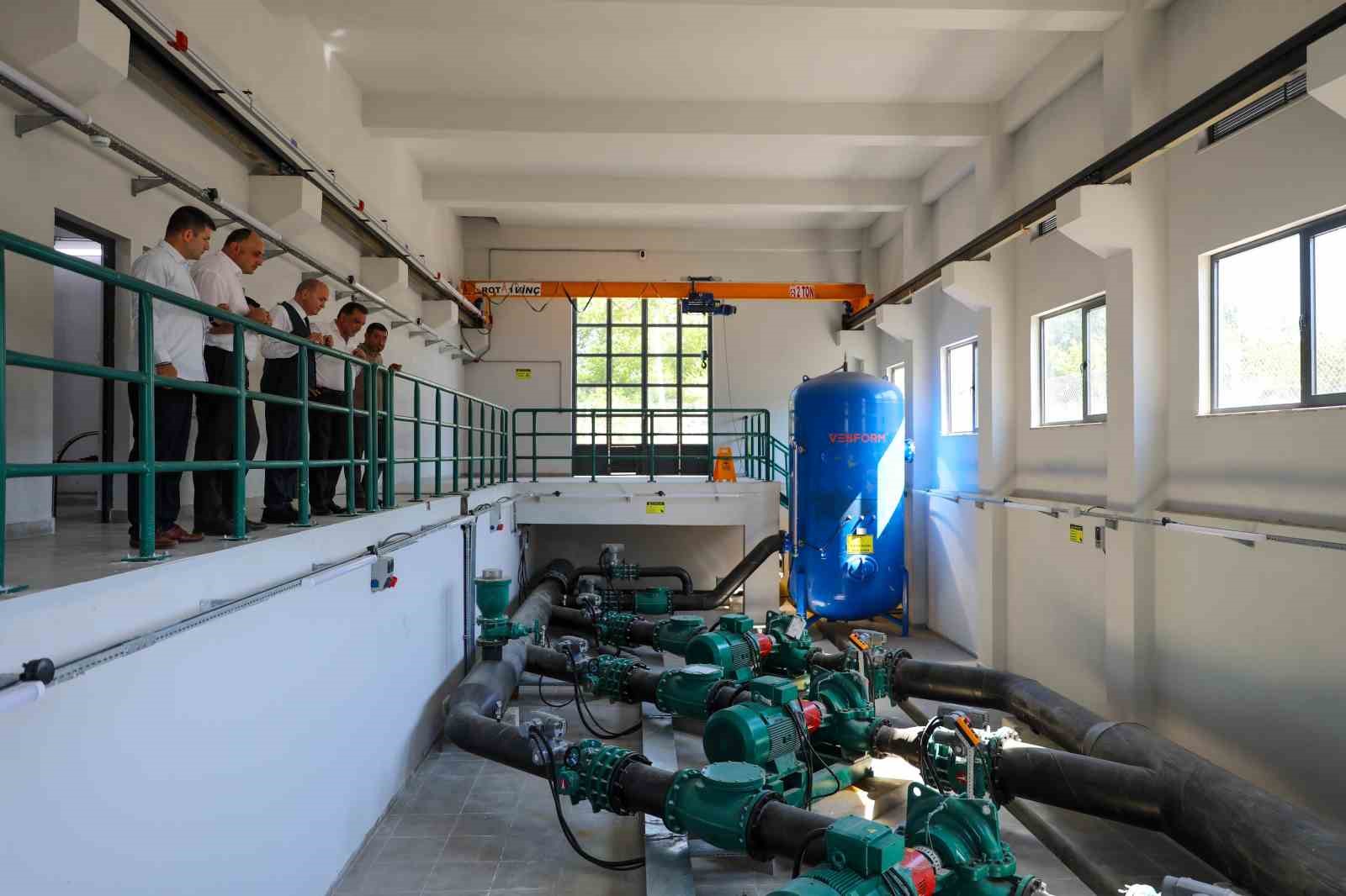130 bin metreküp kapasiteli arıtma tesisi inşaatı başladı 