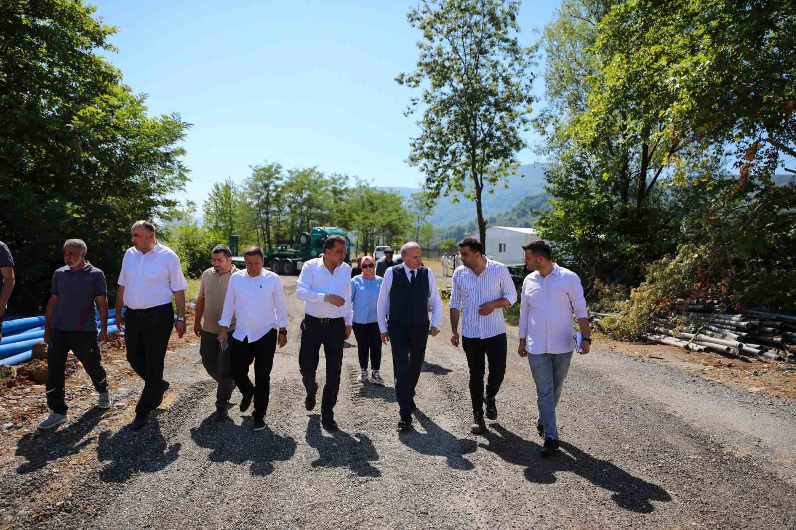 130 bin metreküp kapasiteli arıtma tesisi inşaatı başladı 