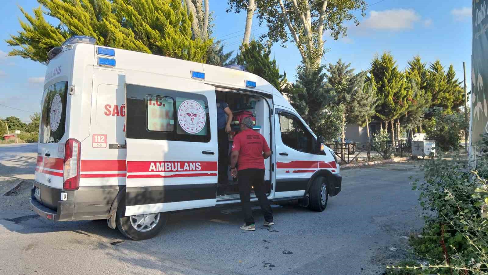 Bafra’da sulama kanalına düşen şahıs vatandaşlar tarafından kurtarıldı 